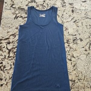 Under Armour Navy Ribbed Tank Sm